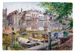 Aquarel Dordrecht